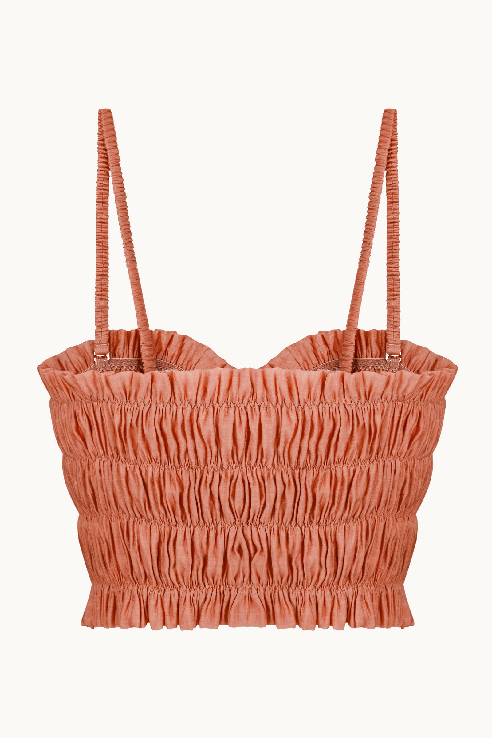 Lora terracotta top back view