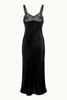 Fosette black dress front view